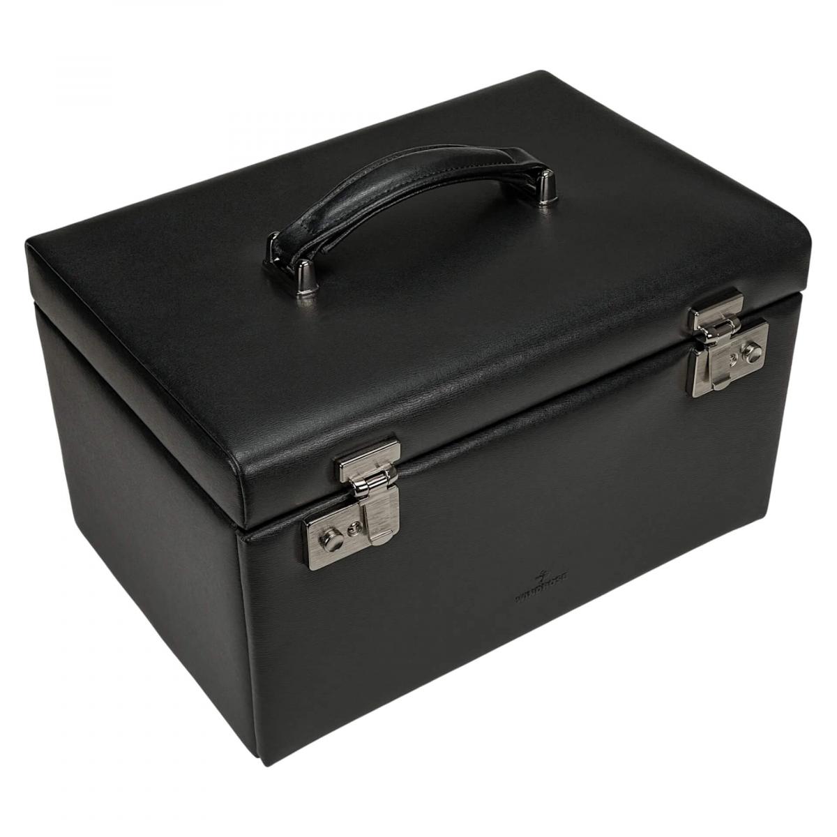 WINDROSE | Schmuckkoffer Ambiance Rindleder schwarz (803244.08)